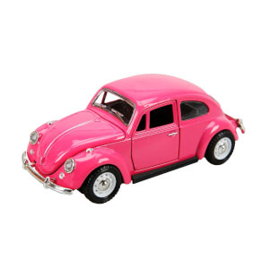 Sesli ve Işıklı Çek-Bırak Beetle Araba 12 cm.