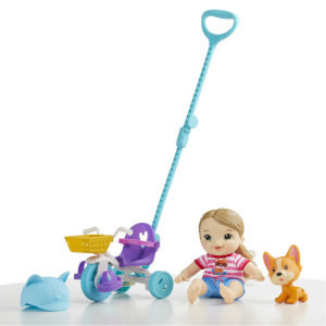 Baby Alive Minik Bebeğim Ve Üç Tekerlekli Bisikleti E7410
