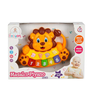 Babycim Sesli ve Işıklı Masalcı Piyano