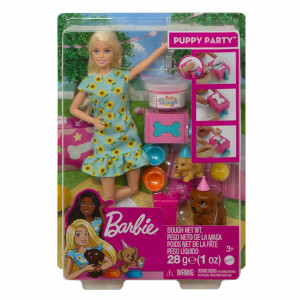 Barbie Bebek ve Köpek Partisi Oyun Seti GXV75