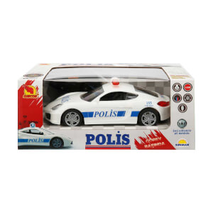 1:20 Uzaktan Kumandalı Suncon Usb Şarjlı Polis Arabası 20 cm.