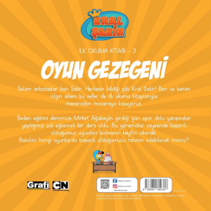 Kral Şakir İlk Okuma 3: Oyun Gezegeni 