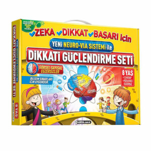 Neuro Via Sistemi İle Dikkati Güçlendirme Seti: 8 Yaş