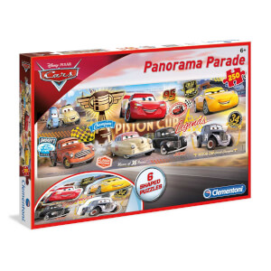 250 Parça Puzzle : Panorama Parade Cars