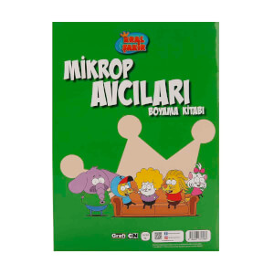 Kral Şakir Mikrop Avcıları Boyama Kitabı