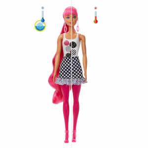 Barbie Color Reveal Renk Değiştiren Sürpriz Barbie Renk Bloklu Bebekler Seri 2 GWC56