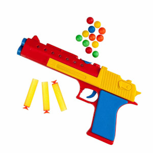 Dart ve Top Atan Desert Eagle Silah