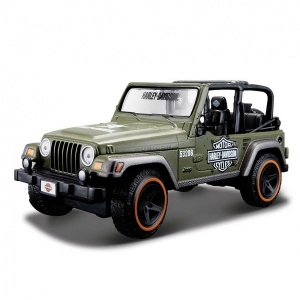 1:27 Maisto Jeep Wrangler Rubicon Model Araba