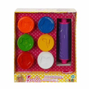 Barbie Merdaneli Oyun Hamuru Seti 6 Parça