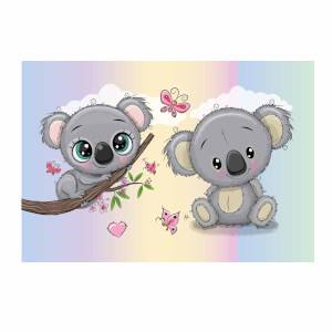 2 x 20 Parça Puzzle: Koala