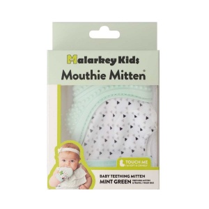 Mouthie Mitten Diş Kaşıyıcı Nane Yeşili Eldiven