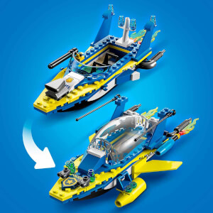 LEGO City Su Polisi Dedektif Görevleri 60355 
