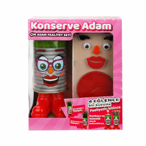 Konserve Bahçem Çim Yetiştirme Seti
