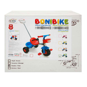 Boni Bike 3 Tekerlekli Pembe Bisiklet 