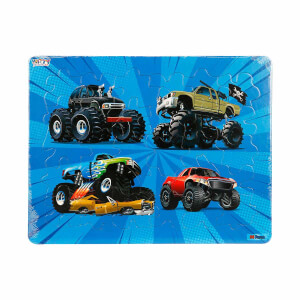 30 Parça Puzzle: Big Foot Araçlar