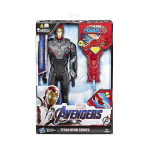 Avengers Endgame Titan Hero Power FX Iron Man Figür  