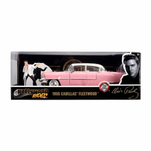 1:24 1955 Cadillac Fleetwood Model Araba ve Elvis Presley Figür