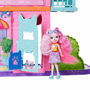 Enchantimals Şehir Evi ve Kafe Oyun Seti HHC18