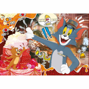 104 Parça Supercolor Puzzle: Tom & Jerry