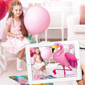 AR Floor Puzzles Flamingo Arttırılmış Gerçeklik Puzzle