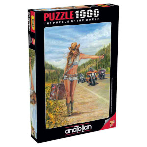 1000 Parça Puzzle: Otostopçu
