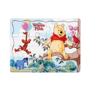 Woody Winnie The Pooh Mevsimler Ahşap Puzzle 9 Parça 