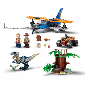 LEGO Jurassic World Velociraptor: Uçakla Kurtarma Görevi 75942