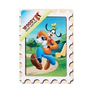 Mickey Mouse Ahşap Puzzle 3 Parça 