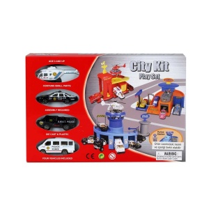 4 Araçlı Mini Garaj Seti