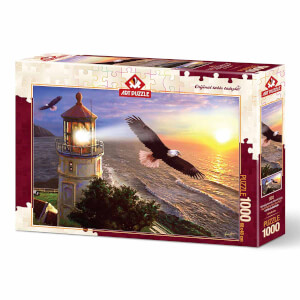 1000 Parça Puzzle: Gün Doğumunda Yüksek Uçuş