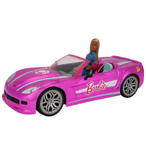 Barbie'nin Uzaktan Kumandalı Rüya Arabası 42 cm.