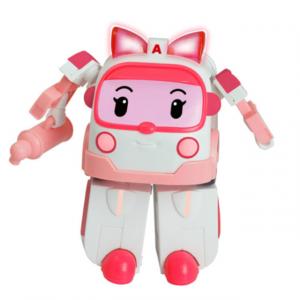 Robocar Poli Işıklı Dönüşen Figür Amber