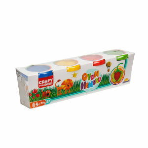 Crafy 4'lü Oyun Hamuru 200 g