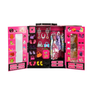Beauty Fashion Star Bebeğim ve Çantalı Elbise Gardrobu