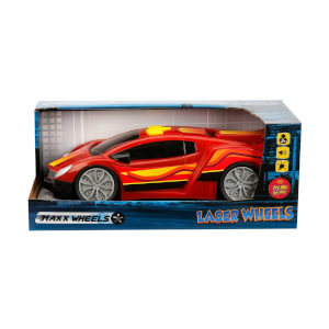 Maxx Wheels Sesli ve Işıklı Laser Wheels Araba 22 cm.