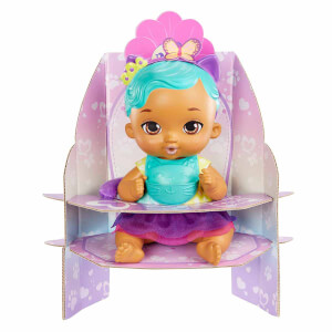 My Garden Baby Yavru Kedi Bebeğimin Bakım Zamanı: Mavi Saçlı Bebek HHL22
