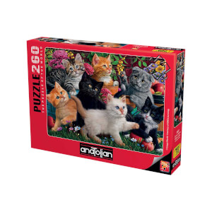 260 Parça Puzzle : Oyuncu Kediler