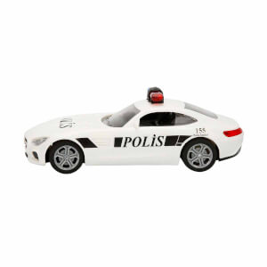 1:20 Uzaktan Kumandalı Suncon Işıklı Polis Arabası 21 cm.