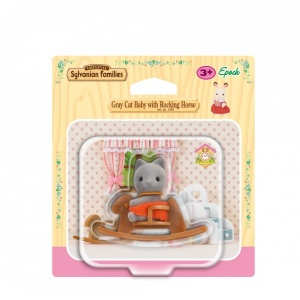 Sylvanian Families Bebek Kedi ve Sallanan Atı