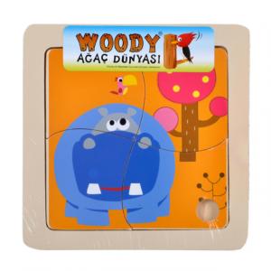 Ahşap Puzzle Orman Hayvanları