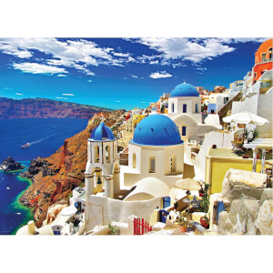 1000 Parça Puzzle : Oia - Santorini