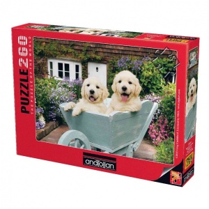 260 Parça Puzzle : Bahçıvan Köpekler