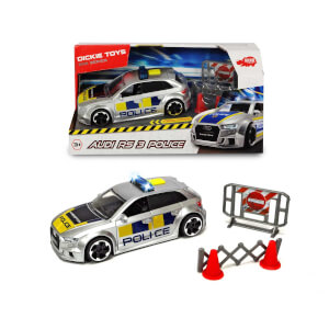 1:32 Sesli ve Işıklı Audi RS3 Polis Arabası