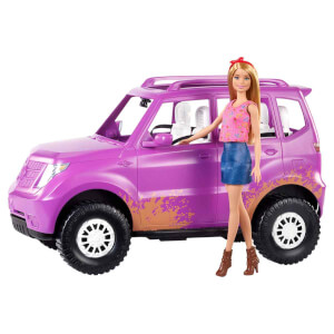 Barbie Bebek Ve SUV Aracı GHT18 