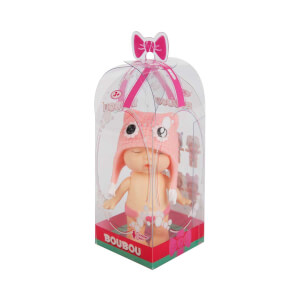 Boubou Yeni Doğan Şapkalı Bebek 8 cm.