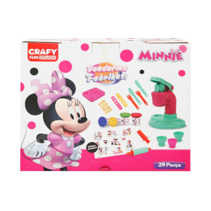Crafy Minnie Dondurma Fabrikası Oyun Hamuru Seti 200 g 29 Parça