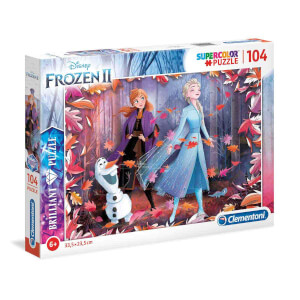 104 Parça Puzzle : Brilliant Frozen 2