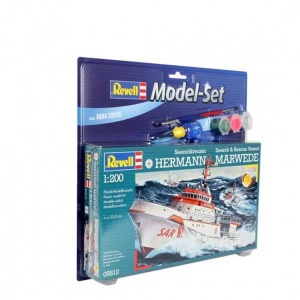 Revell 1:1200 Gemi DGZRS  Hermann Marw Kit Set 