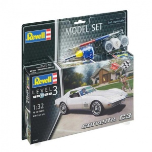 Revell 1:32 Corvette C3 Model Set Araba