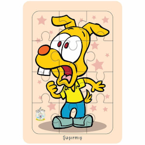 12 Parça Puzzle: Duygunu Yap - Şaşkın